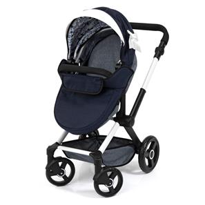 Bayer Design Combi Nukkevaunut, XEO, tummansininen-7