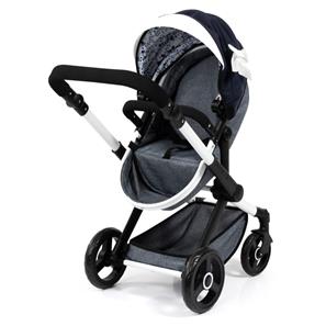 Bayer Design Combi Nukkevaunut, XEO, tummansininen-9