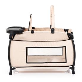 Bayer Design Cozy nukkesänky lisävarusteineen, beige-6