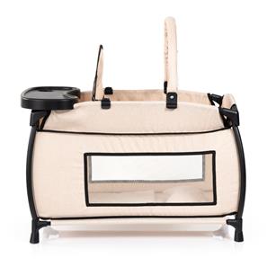 Bayer Design Cozy nukkesänky lisävarusteineen, beige-6