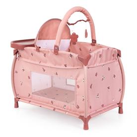 Bayer Design Cozy nukkesänky lisävarusteineen, punertava-6