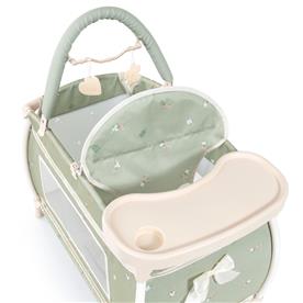 Bayer Design Cozy nukkesänky lisävarusteineen, salvia-vihreä-8