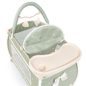 Bayer Design Cozy nukkesänky lisävarusteineen, salvia-vihreä-8