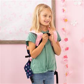 Bayer Design Deluxe Nuken kantoreppu, sininen/vaaleanpunainen-6