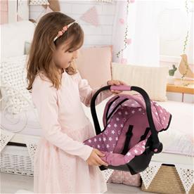 Bayer Design Deluxe Nuken turvaistuin, vaaleanpunainen-4