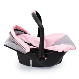 Bayer Design Deluxe Nuken turvaistuin, vaaleanpunainen/harmaa-4