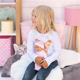 Bayer Design Ensimmäinen vauvanukkeni (28cm), Vaaleanpunainen-5