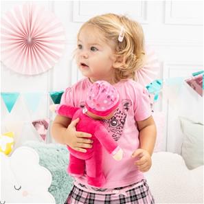 Bayer Design Ensimmäinen vauvanukkeni, äänet (30cm), tumman vaaleanpunainen-6