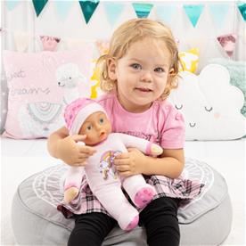 Bayer Design Ensimmäinen vauvanukkeni, äänet (30cm), vaaleanpunainen-6