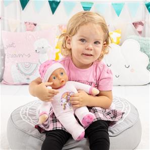 Bayer Design Ensimmäinen vauvanukkeni, äänet (30cm), vaaleanpunainen-6