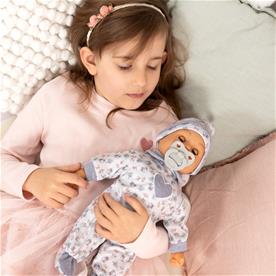 Bayer Design First Words vauvanukke 38 cm, sininen-6