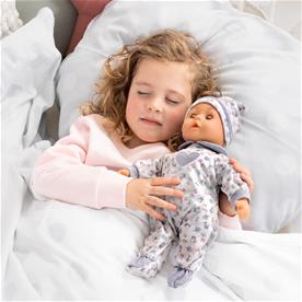 Bayer Design First Words vauvanukke 38 cm, sininen-8