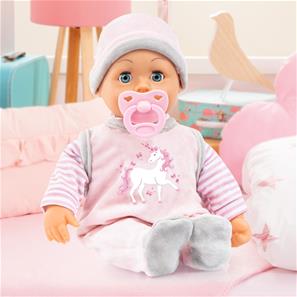 Bayer Design First Words vauvanukke 38 cm, vaaleanpunainen-4