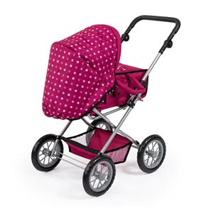 Bayer Design Kombi Grande Nukkevaunut, tummanpunainen-6