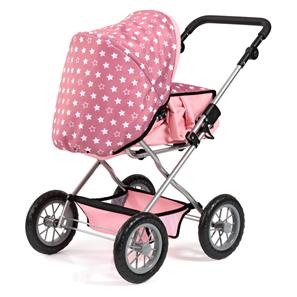 Bayer Design Kombi Grande Nukkevaunut, vaaleanpunainen-7