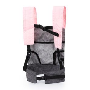 Bayer Design Kombi Milano nukenvaunut Mega Set 2, harmaa/pinkki-19