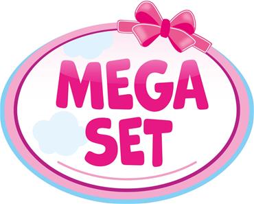 Bayer Design Kombi Milano nukenvaunut Mega Set 2, harmaa/pinkki-20