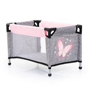 Bayer Design Kombi Milano Nukenvaunut Mega Set, harmaa/vaaleanpunainen-3