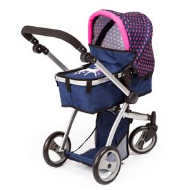 Bayer Design Kombi Milano Nukenvaunut Mega Set, tummansininen-11
