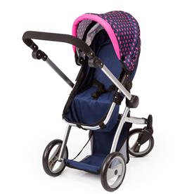 Bayer Design Kombi Milano Nukenvaunut Mega Set, tummansininen-12