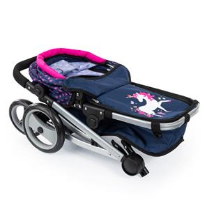 Bayer Design Kombi Milano Nukkevaunut Mega Set, sininen-10