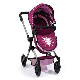 Bayer Design NEO VARIO Combi nukenvaunut, tumman-/vaaleanpunainen-12