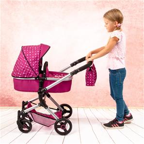 Bayer Design NEO VARIO Combi nukenvaunut, tummanpinkki-6
