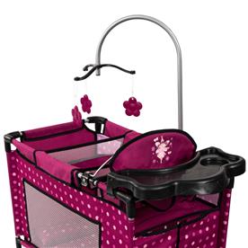 Bayer Design Nuken sänky lisävarusteineen, vaaleanpunainen-5