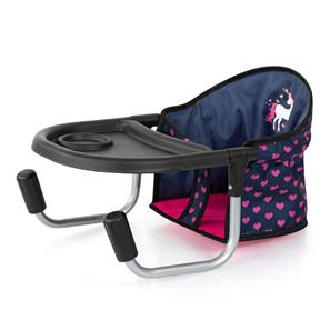 Bayer Design Nuken syöttötuoli ja tarjotin, yksisarvinen