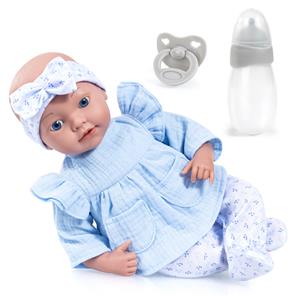 Bayer Design Reborn vauvanukke 38 cm, sininen