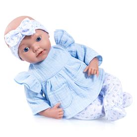 Bayer Design Reborn vauvanukke 38 cm, sininen-10