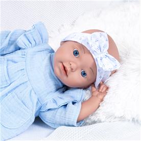 Bayer Design Reborn vauvanukke 38 cm, sininen-9