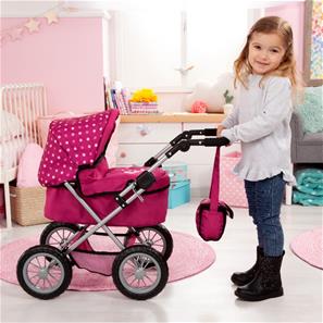 Bayer Design Trendy Nukenvaunut, tummanpinkki-2