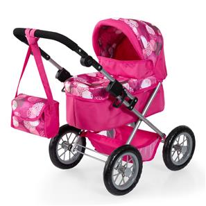 Bayer Design Trendy Nukenvaunut vaihtolaukulla, pink
