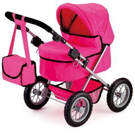 Bayer Design Trendy Nukkevaunut, Vaaleanpunainen