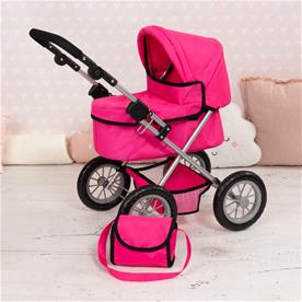 Bayer Design Trendy Nukkevaunut, Vaaleanpunainen-5