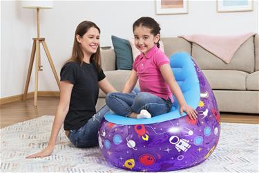 Bestway Astro Glow LED-täyttötuoli 72 x 72 x 64 cm-7