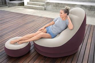 Bestway Comfort Cruiser, luumunvärinen kansituoli 121 x 100 x 86cm-3