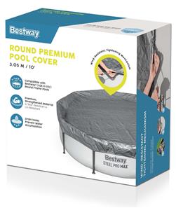 Bestway Cover 305cm Premium pyöreä uima-altaan kansi