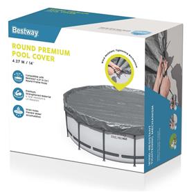 Bestway Cover 427 cm Premium pyöreä uima-altaan kansi