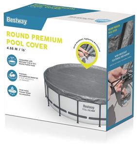 Bestway Cover 488 cm Premium pyöreä uima-altaan kansi