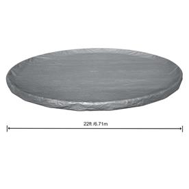 Bestway cover 671 cm Premium pyöreä allaskansi-3