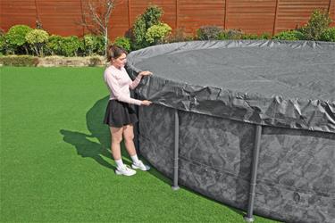 Bestway cover 671 cm Premium pyöreä allaskansi-6