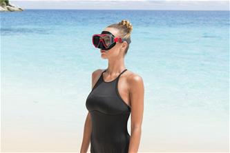 Bestway Crusader Pro sukellusmaski 14+ vuotta, punainen-3