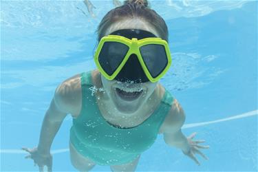 Bestway Dominator sukellusmaski 7+ vuotta, keltainen-3