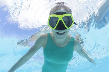 Bestway Dominator sukellusmaski 7+ vuotta, keltainen-8