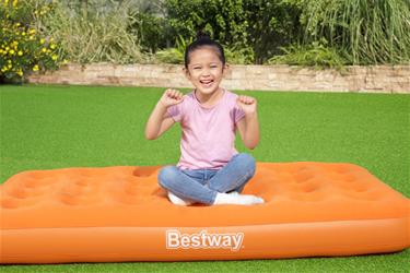 Bestway DrowsyDreamer ilmapatja 158 x 89 x 18 cm sis. pumppu, oranssi-3