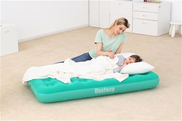 Bestway DrowsyDreamer ilmapatja 158 x 89 x 18 cm sis. pumppu, turkoosi-4