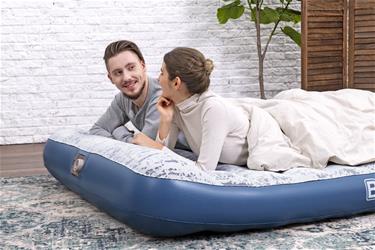 Bestway Fashion Flock ilmapatja integroidulla AC-pumpulla 203 x 152 x 30cm-4