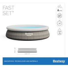  Bestway Fast Set allas 366 x 76cm sis. suodatinpumppu-6